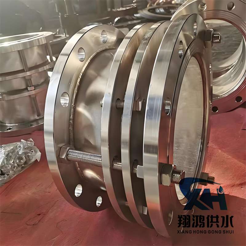 B2F双法兰限位伸缩器30408套筒式伸缩补偿器GB/T12465-2017标准