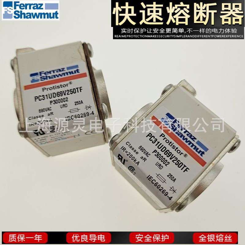源灵供应Ferraz/MERSEN美尔森熔断器10 URD 71D11A 0630量大从优
