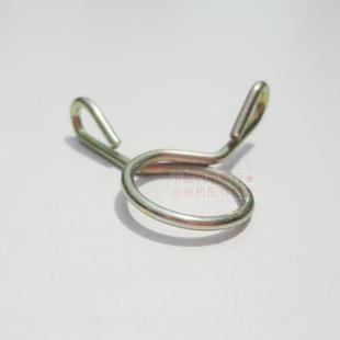 汽油发电机配件2-6.5KW 168 188F GX160 390化油器油管卡箍 扣子