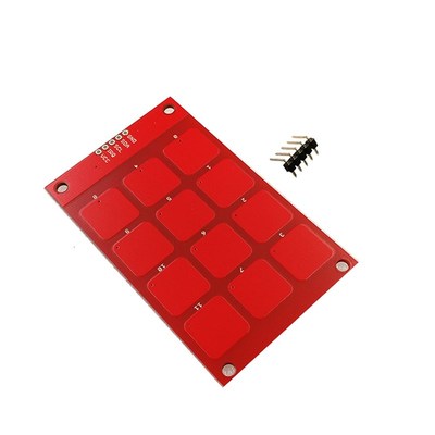 CJMCU-122 MPR121模块 电容式 触摸 传感器 按键 感应按键 键盘