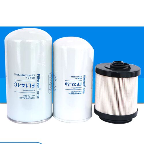 挖土机三一SY205DPC新款机油柴油滤芯空气油水纸柴液压回油配件