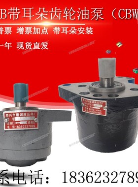 CB-B16/CB-b25/CB-B63/B50带耳朵齿轮油泵CBW-16/25/32/40双耳泵R