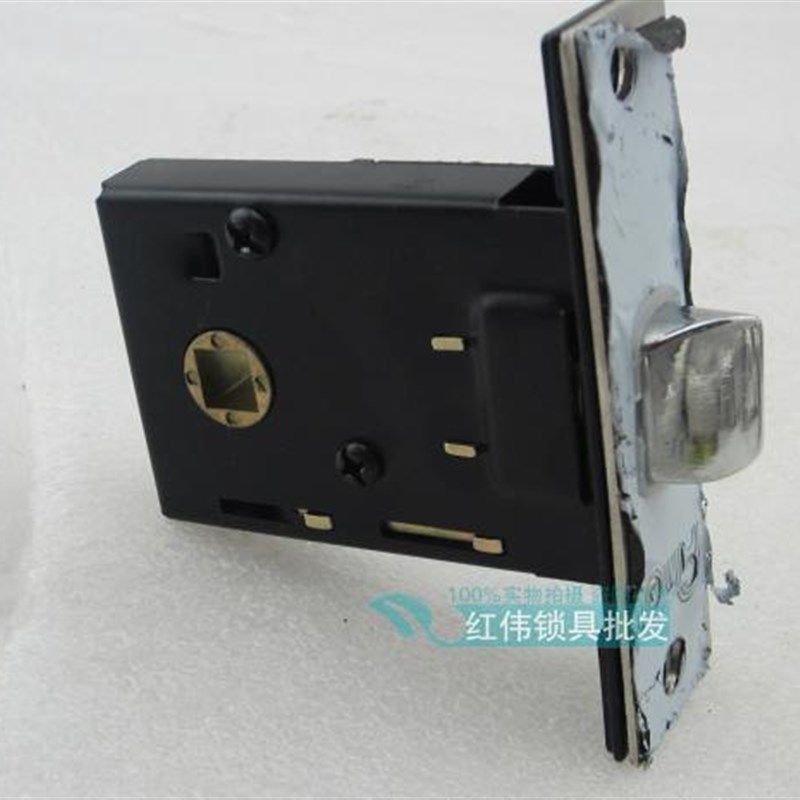 单锁舌 插芯锁体 锁芯 房门单舌头 锁零件 锁配件 中心距50