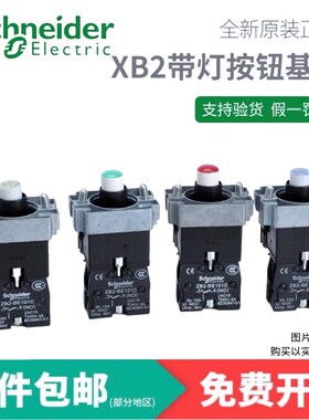 施耐德XB2按钮带灯基座ZB2BWB31/41/42/51/61C-M31/41/42/51/61C