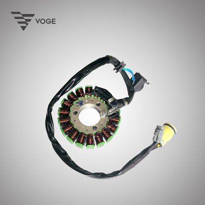 隆鑫无极250RR KE250 Q250原装磁电机发电线圈锭子