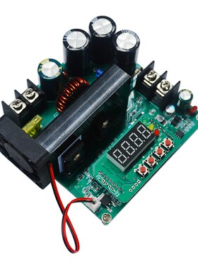 B900W数控直流稳压恒流电源可调升压模块电压电流表120V15A充电器