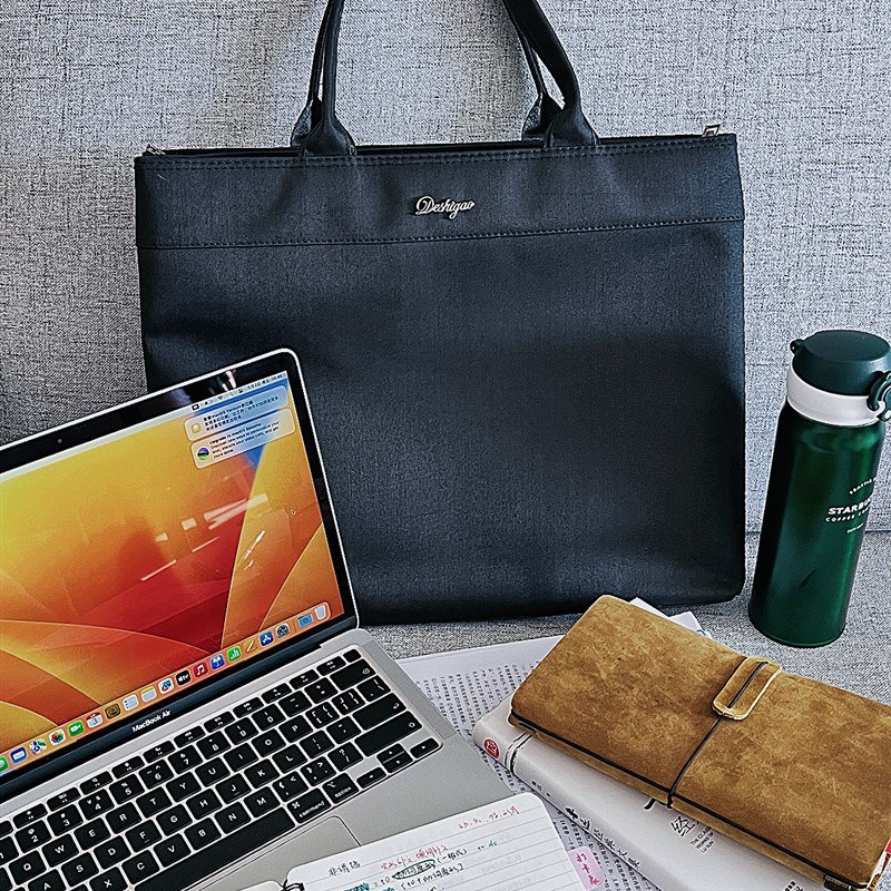 德仕高D-9131高档手提公文包会议包文件收纳袋学生补习袋手拎袋