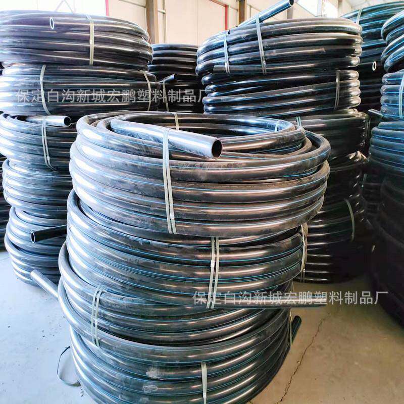 2025小口径pe穿线盘管地埋聚乙烯光缆穿线管电力电缆保护套管