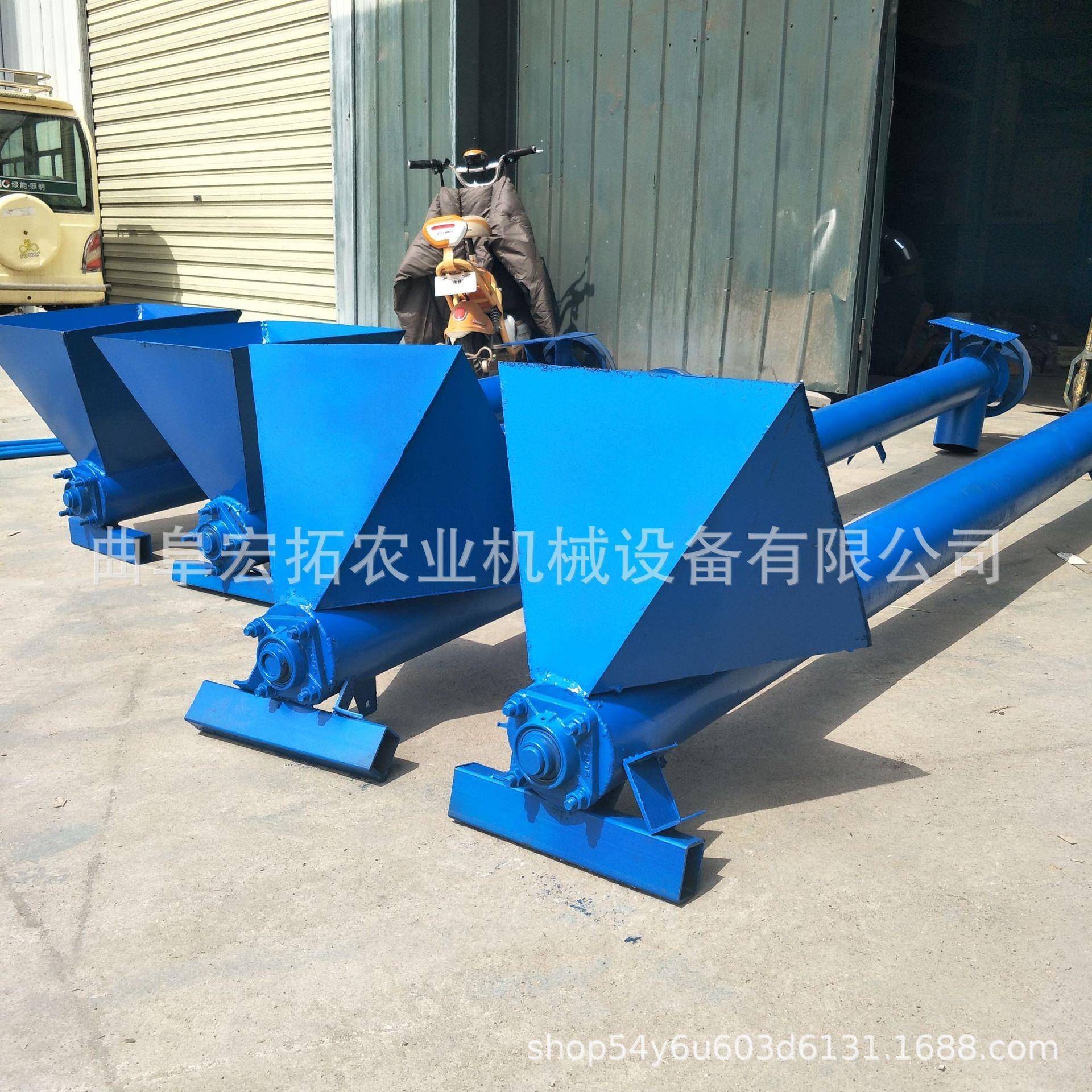 铁管上料机斜坡上料粉末颗粒工厂各种型号绞龙提升机送料机