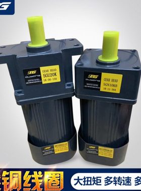 OPG欧邦21K 6W 51K120W61K250W齿轮减速调速定速变速马达立式电机