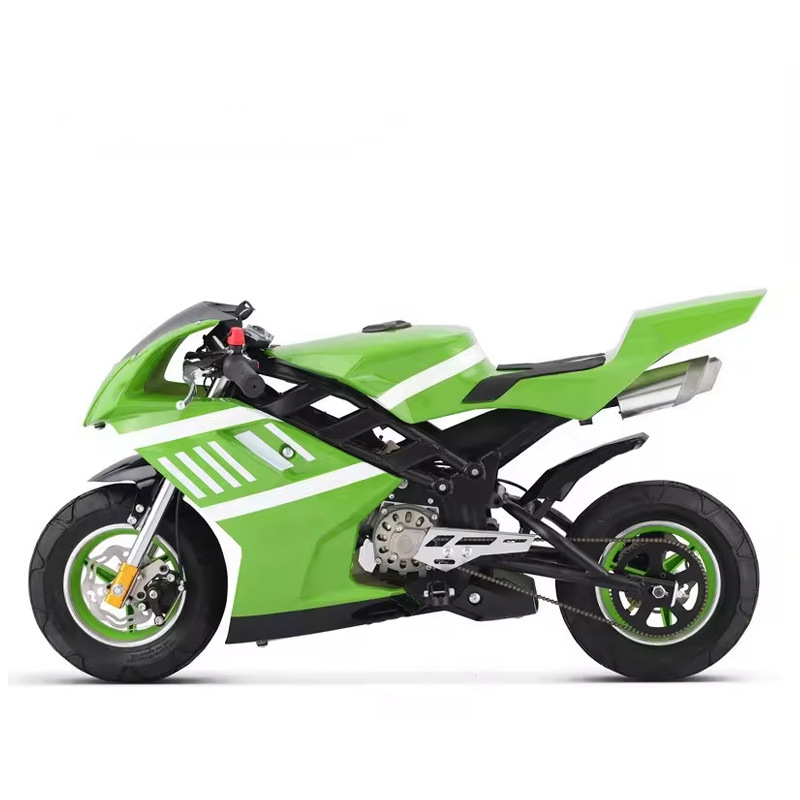 两冲程四冲程49cc 迷你燃油儿童纯汽油小摩托车 小型电动小跑车