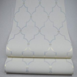 进口纯纸壁纸木纤维环保现代简约菱形客厅卧室书房电视背景墙纸