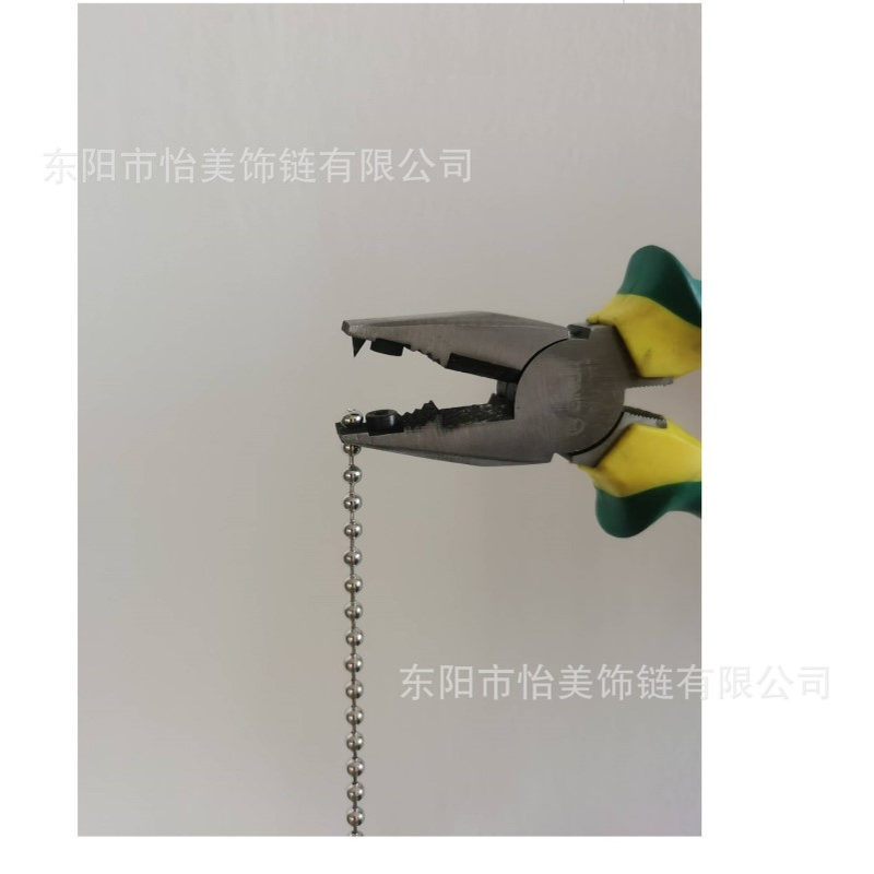 窗帘配件不锈钢拉珠接驳钳 卷帘配件循环拉珠钳子