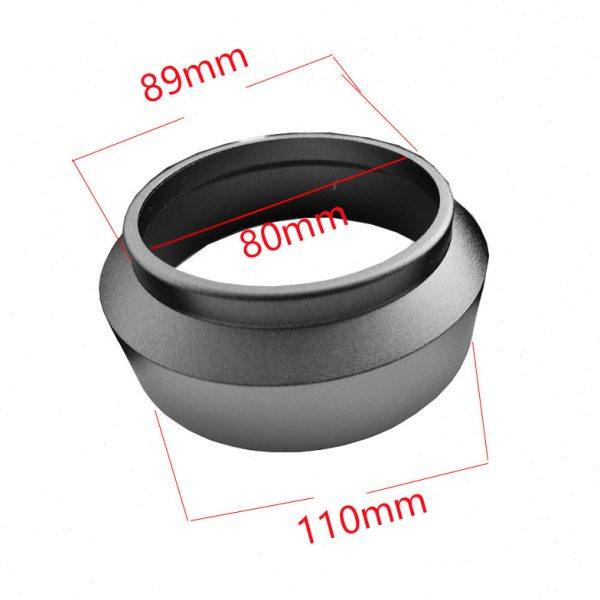 改装方向盘铝合金底座铝合金外罩赛车方向盘连接底座防尘套连接器