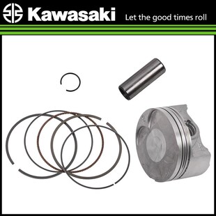 川崎Ninja400 配件 Z400原厂活塞环总成活塞销卡簧原装