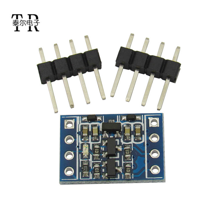 2路电平转换模块 3.3V转5V 5V转3.3V IIC UART SPI 电平转换