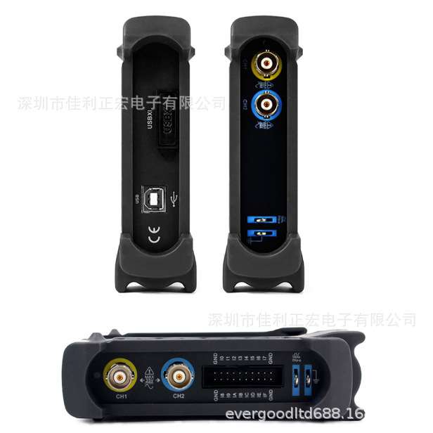 Hantek6052BE虚拟示波器双通道50MHz带宽150MS/s采样率