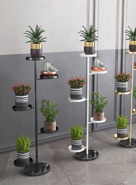 绿萝花架置物架阳台花架子落地式多层现代简O约客厅室内多肉花盆