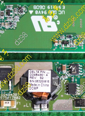 DELTA台达D24B4301升压电源模块 输入DC16V-42V 出43V