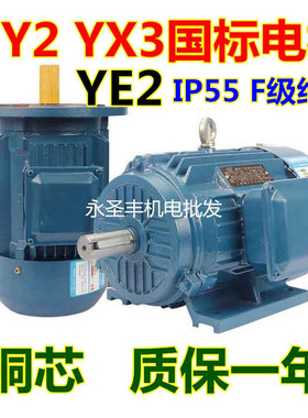 Y2-YX3-YE2-200L-8三相异步电动机15KW卧式电机立式马达Y200L-8