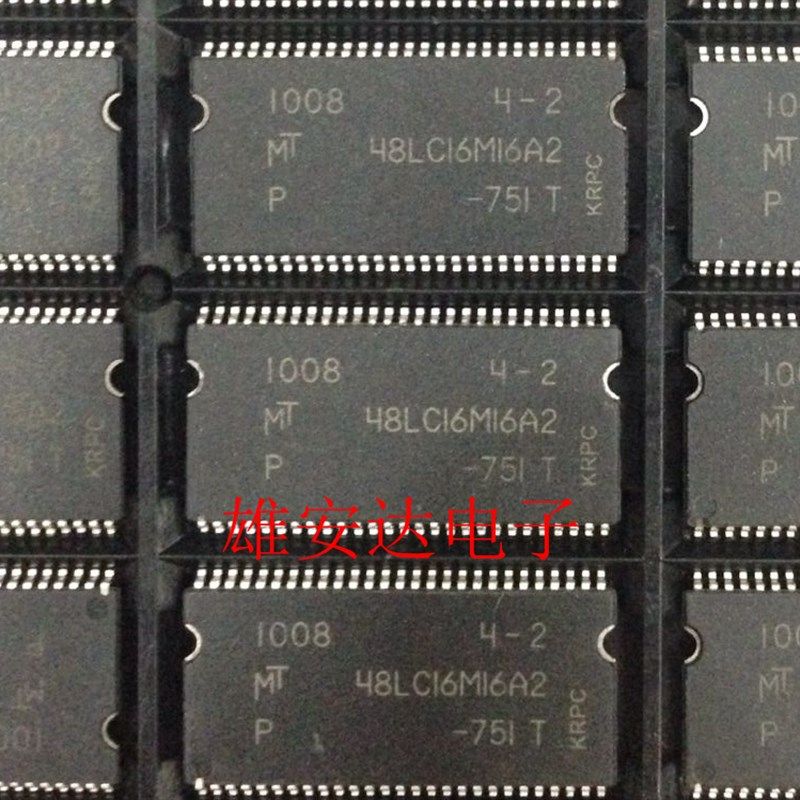 MT48LC16M16A2-75 SDR内存32M 16位 内存芯片 全新原装