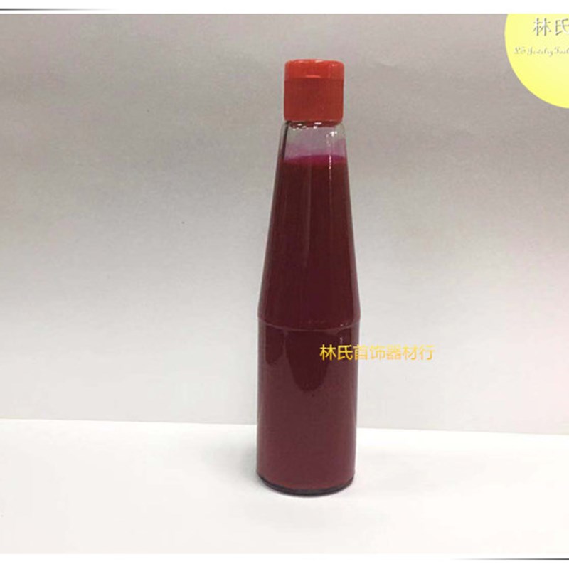 首饰电镀红油指甲油 金银分色电金钻石遮瑕红节油 首饰打金工具