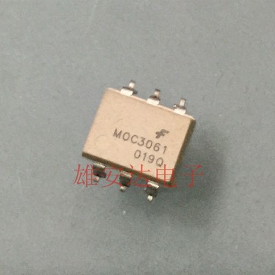全新进口 MOC3061 SOP-6 贴片光耦 -三端双向可控硅MOC3061SR2M