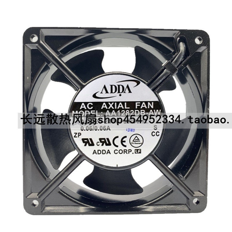 ADDA协禧 AA1282DB-AW 220V 0.06A 12038交流风机 滚珠轴承
