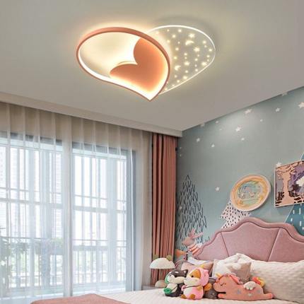 TuYa涂鸦智能吊灯吸顶浪漫温馨星星爱心创意现代简约ZigBee定时