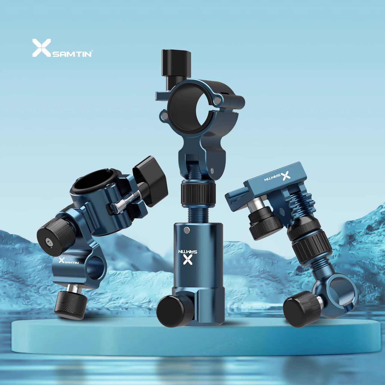 雷臣钓椅配件 炮台架 鱼护架 饵料架 伞架 铝合金 骑士椅欧式钓椅