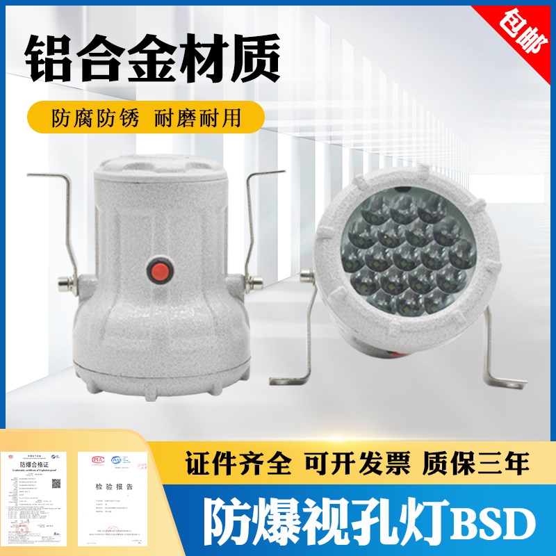 包邮防爆免维护BSD-5W10W30WLED视孔灯 防爆射灯 照射灯 LED壁灯