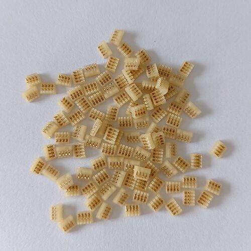SUR 0.8 间距 刺破式连接器线对板4针镀金插头4290K-F04N-01B现货