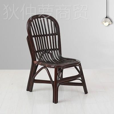 KSP天然藤编椅真藤小椅台子家中用阳庭院休闲靠背成椅新式儿童人