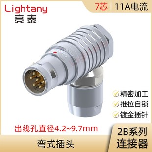 FHG.2B.307.CLAD 弯式 插头连接器