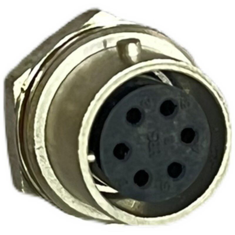 拆机二手HRS广濑 RM12BRB-6PH 6芯 RM12BRB-7PH 7芯 螺帽固定母座