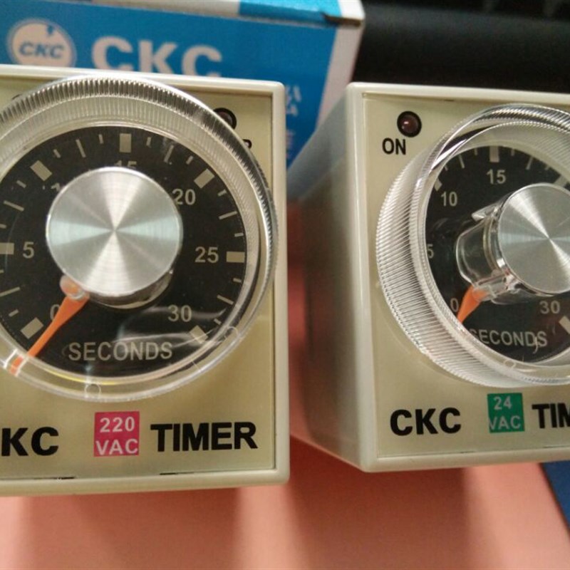 原装CKC 台湾松菱AH3-3 时间继电器AH3-2 继电器AC220V DC24V