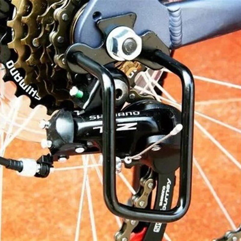 山地车后拨保护器 自行车护拨器 后变速器保护架 拨链器保护装置