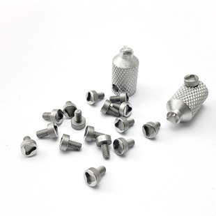 定制M2.5三角头螺丝钉 刀柄螺丝DIY折叠刀配件改装不锈钢螺钉折刀