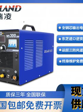 瑞凌WS-300A便携式手提逆变直流工业手工焊/氩弧焊两用电焊机380V