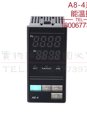 西崎A8-4R1TC A8-4R1PC智能温控仪 温度控制器温控器测温恒温开关