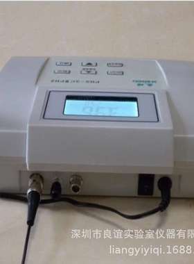 酸度计PHS-3C测量范围1-14PH精度0.01数显台式PH计水质酸碱度测试