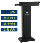 高档时尚 不锈钢酒店餐厅商场前台迎宾导购服务接待小型烤漆演讲