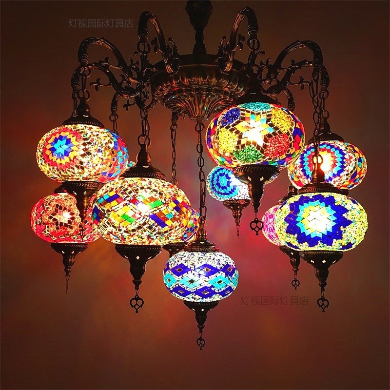 酒店餐厅别墅会所大厅复古异域民z宿音乐酒吧KTV咖啡厅土耳其吊灯