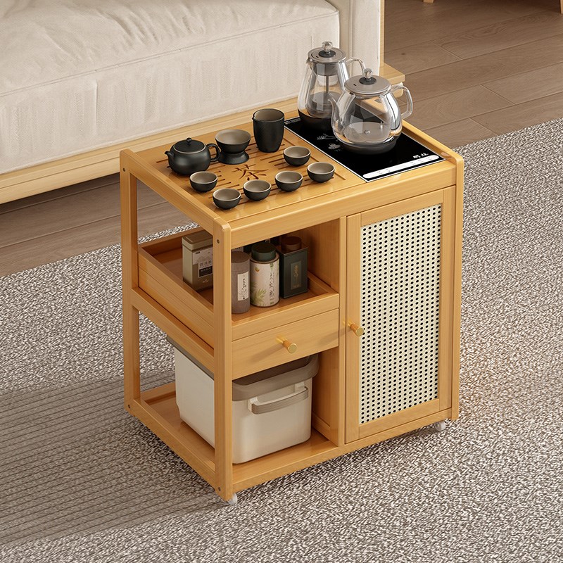 沙发边几推拉g茶几客厅非实木移动小推车家用休闲小型简易茶台边