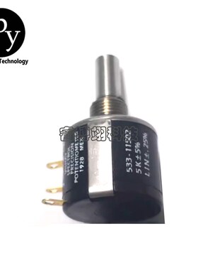 3圈绕线电位器MOrD533-11103 502 102可调电阻1K2K5K10K 精度多圈