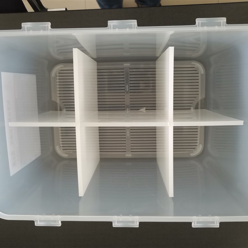 化学品密封存储盒 试剂领u取转运箱 耐强酸碱腐蚀挥发 可存放6瓶