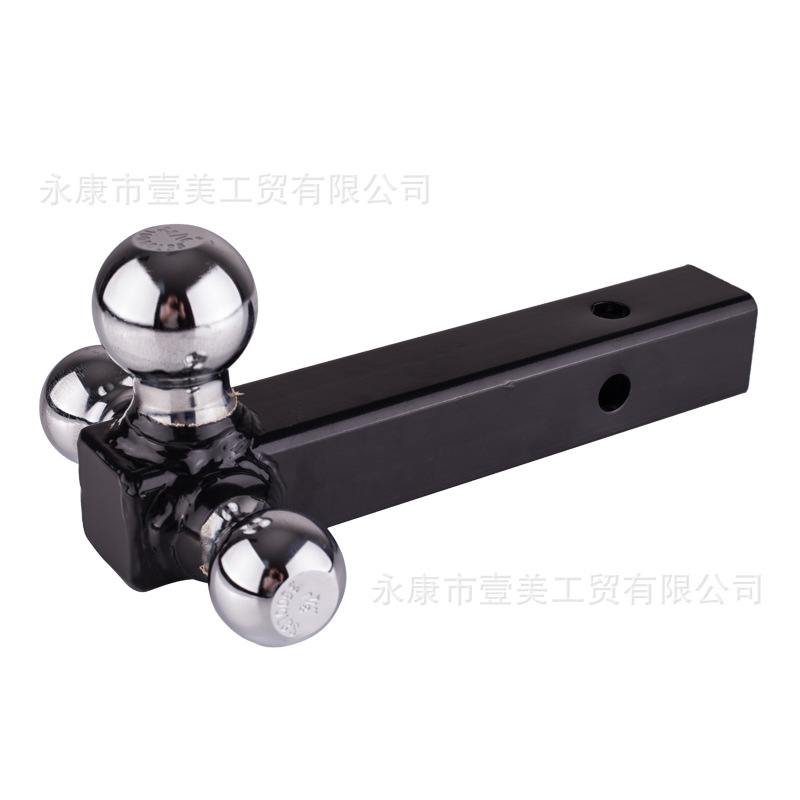 美制2寸三球镀铬拖车臂连接杆