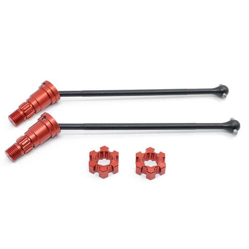 Traxxas 1/5 X-MAXX 大XMAXX8S 7750X 7768升级加硬CVD传动轴轮轴