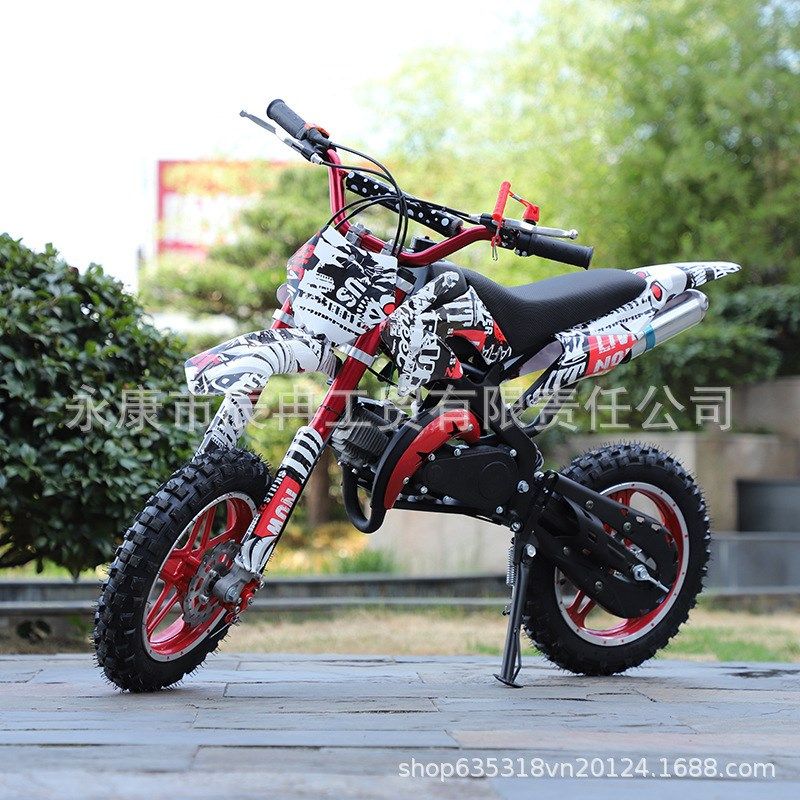CR49CC铝易拉启动儿童越野摩托车 户外运动拉力小越野摩托车
