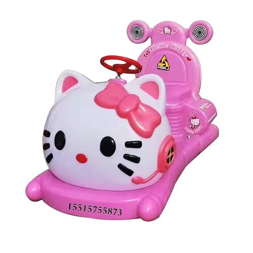 新款儿童广场游乐车室内外发光碰碰车商场公园摆摊电动车游乐设备